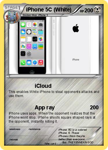 Pokemon iPhone 5C (White)