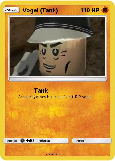 Pokemon Vogel (Tank)