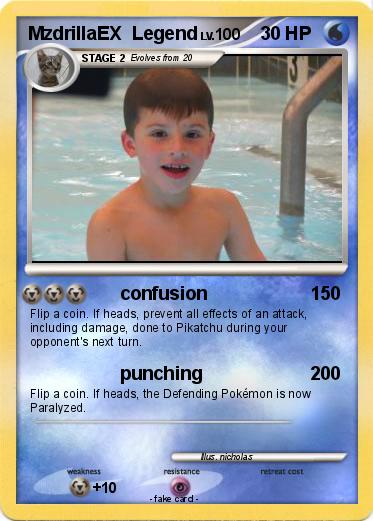 Pokemon MzdrillaEX  Legend