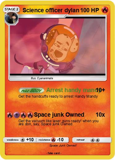 Pokemon Science officer dylan