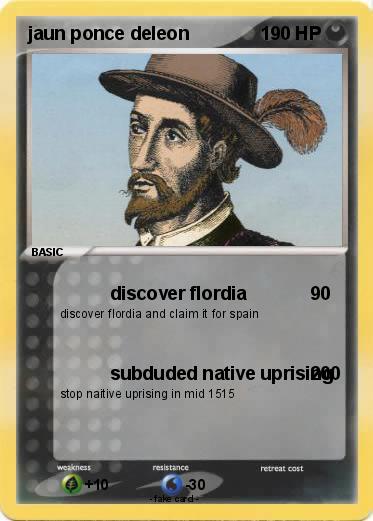 Pokemon jaun ponce deleon