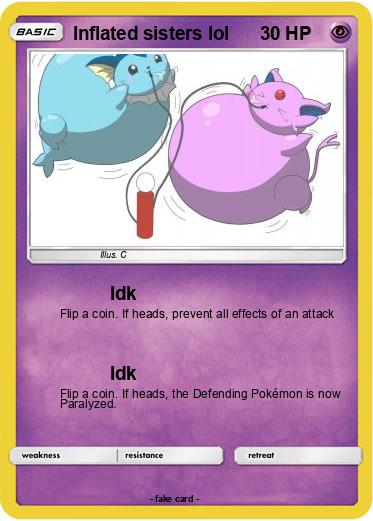Pokemon Inflated sisters lol