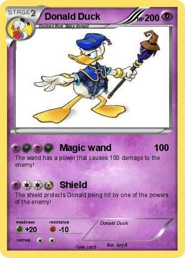 Pokemon Donald Duck