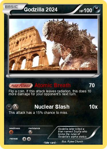 Pokemon Godzilla 2024