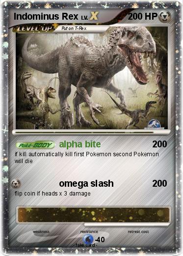 Pokemon Indominus Rex