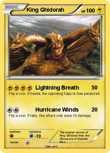 Pokemon King Ghidorah