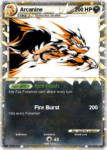 Pokemon Arcanine