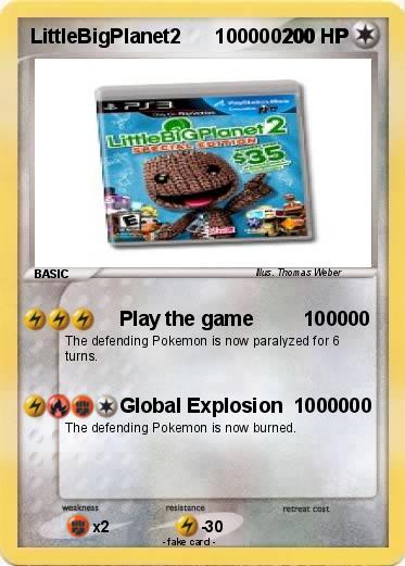 Pokemon LittleBigPlanet2      100000200 HP