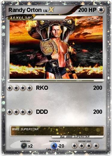 Pokemon Randy Orton
