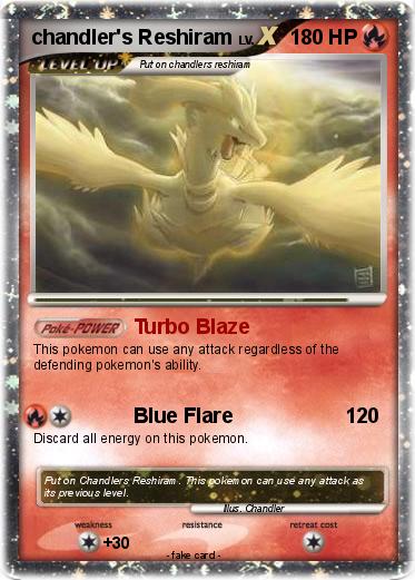Pokemon chandler's Reshiram
