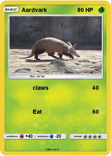 Pokemon Aardvark