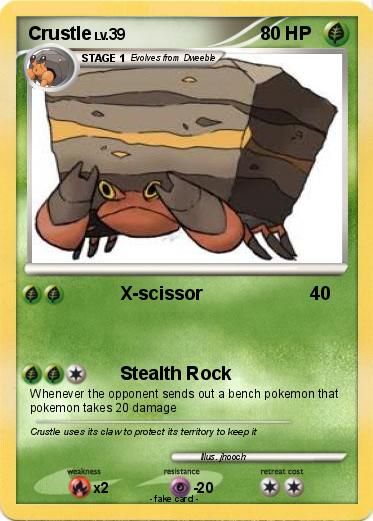 Pokemon Crustle