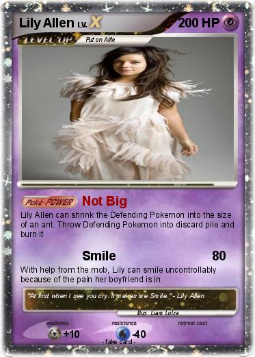 Pokemon Lily Allen