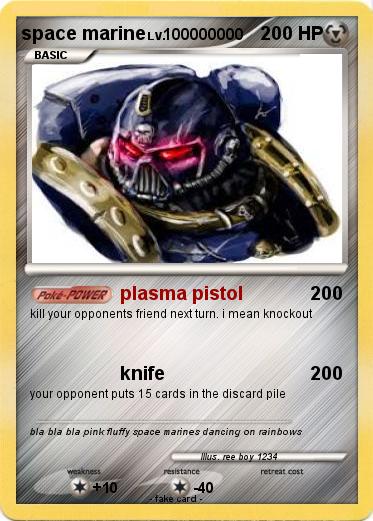 Pokemon space marine