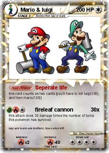 Pokemon Mario & luigi