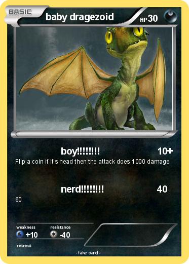 Pokemon baby dragezoid