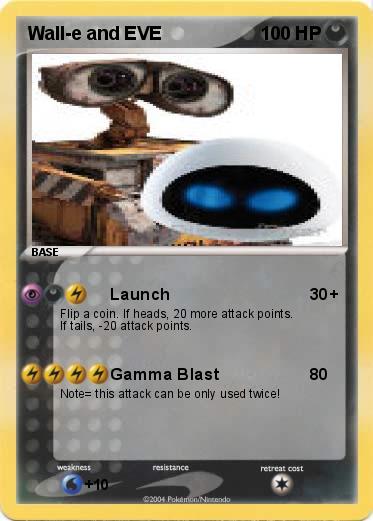 Pokemon Wall-e and EVE