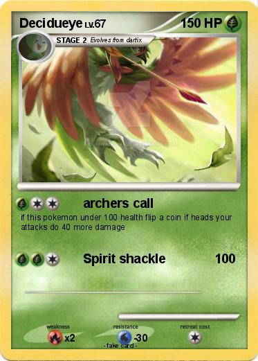 Pokemon Decidueye