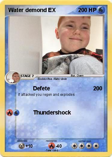 Pokemon Water demond EX