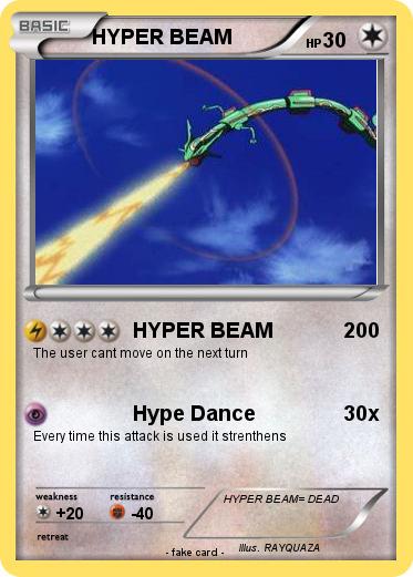 Pokemon HYPER BEAM