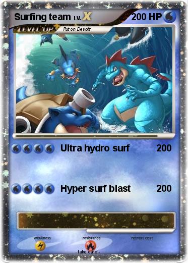 Pokemon Surfing team