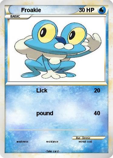 Pokemon Froakie