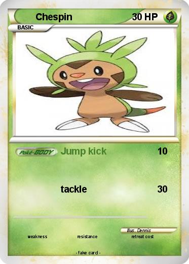 Pokemon Chespin
