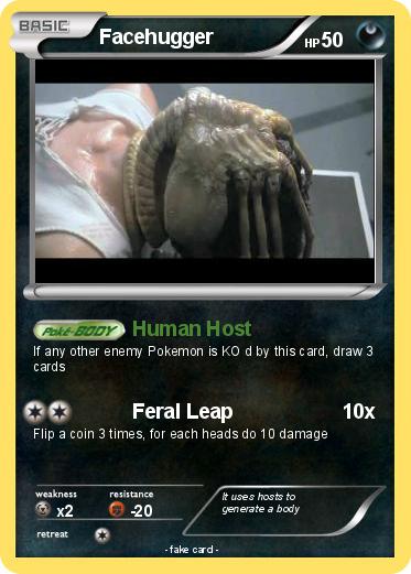 Pokemon Facehugger