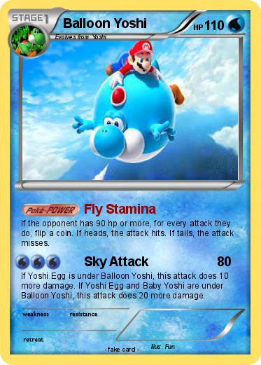 Pokemon Balloon Yoshi