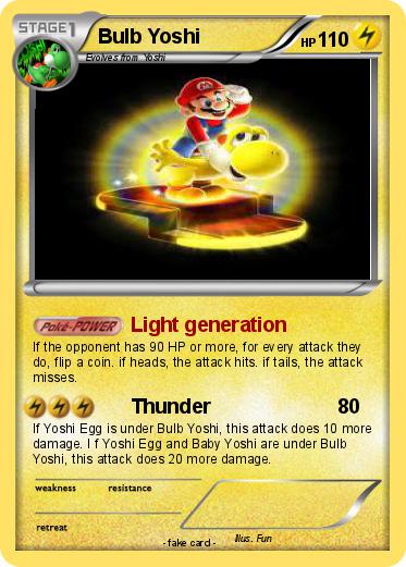 Pokemon Bulb Yoshi