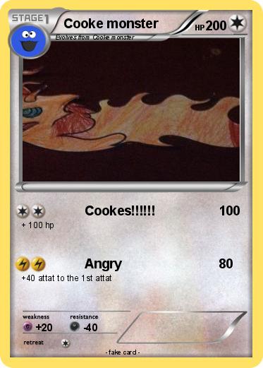 Pokemon Cooke monster