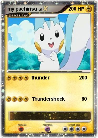 Pokemon my pachirisu
