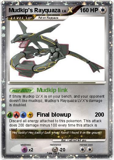 Pokemon Mudkip's Rayquaza