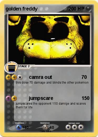 Pokemon golden freddy