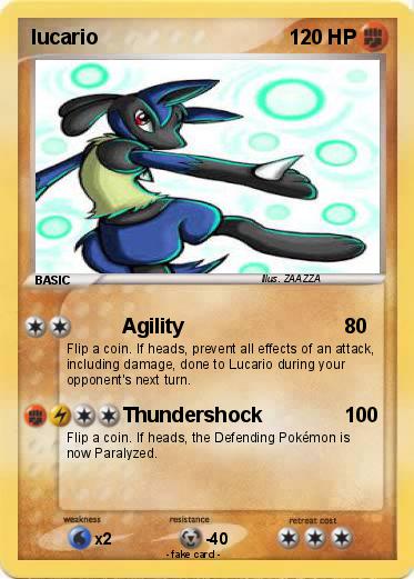Pokemon lucario