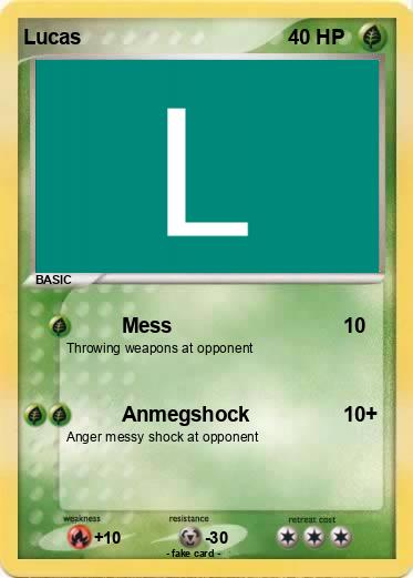Pokemon Lucas