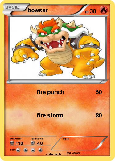 Pokemon bowser