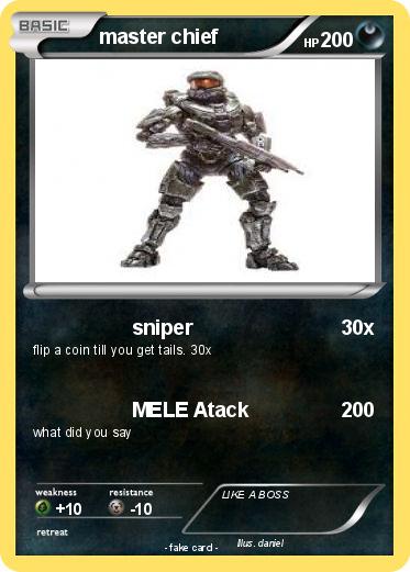 Pokemon master chief
