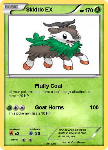 Pokemon Skiddo EX