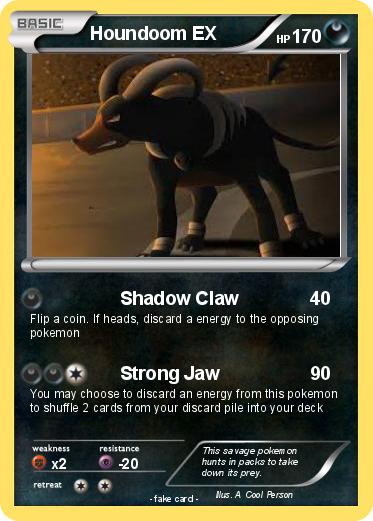 Pokemon Houndoom EX