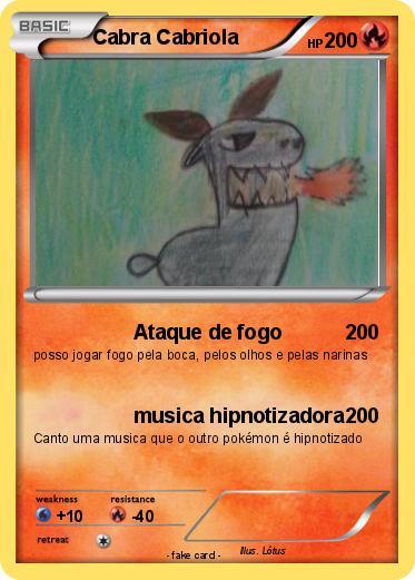 Pokemon Cabra Cabriola