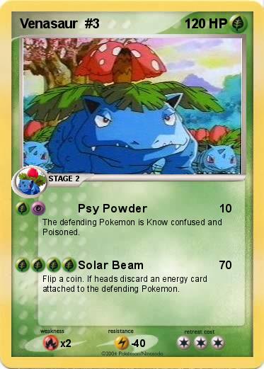 Pokemon Venasaur  #3