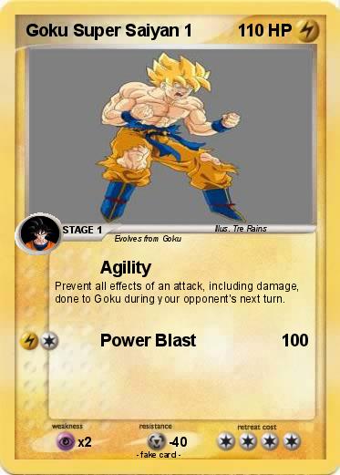 Pokemon Goku Super Saiyan 1