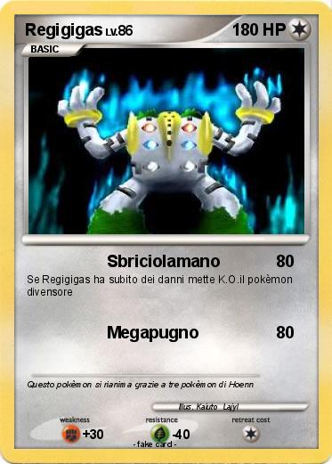 Pokemon Regigigas