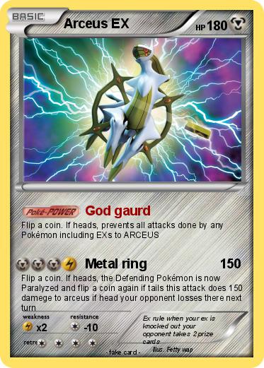 Pokemon Arceus EX