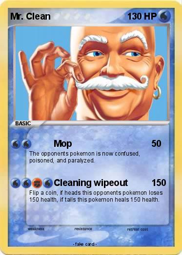 Pokemon Mr. Clean