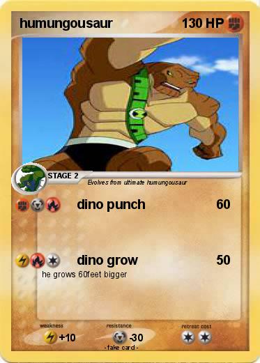 Pokemon humungousaur
