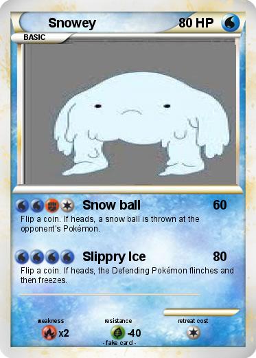 Pokemon Snowey