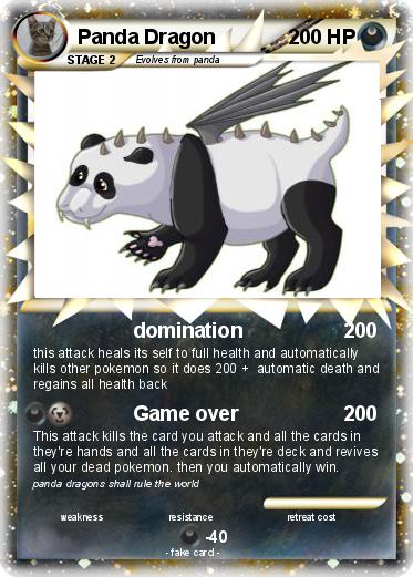 Pokemon Panda Dragon