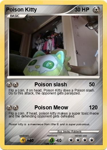 Pokemon Poison Kitty